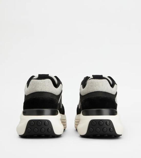 25FW 토즈 레더 스니커즈 XXW81L0JP40UMD019U Black - TODS