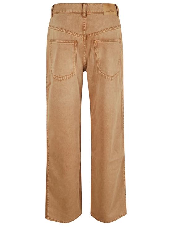 25FW 이자벨마랑 스트레이트 팬츠 PA0600FAB1H07I10OE Brown - ISABEL MARANT