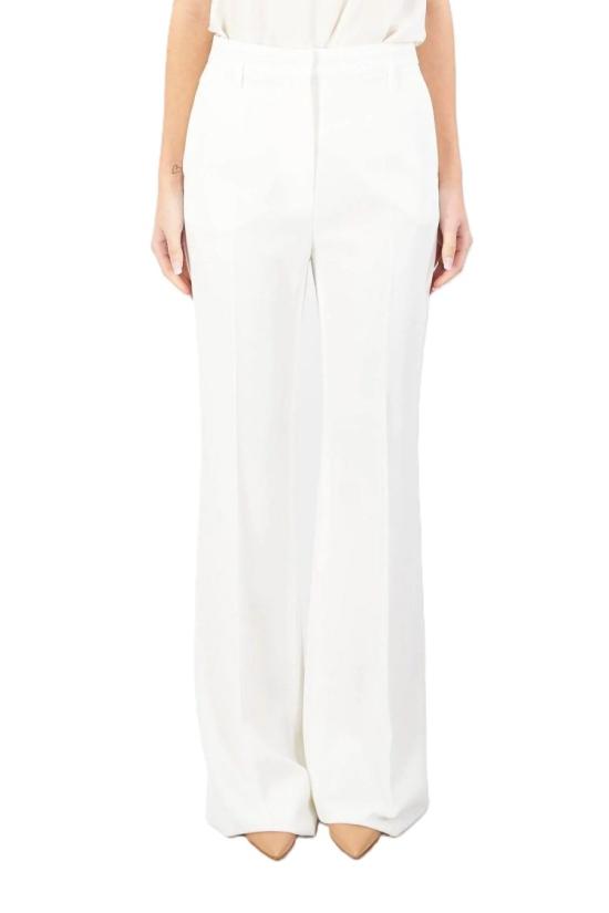 25FW 막스마라 스트레이트 팬츠 2526136021650008 White