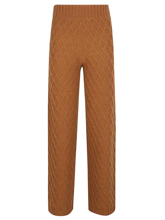 25FW 막스마라 스트레이트 팬츠 2521336049600 002 Brown