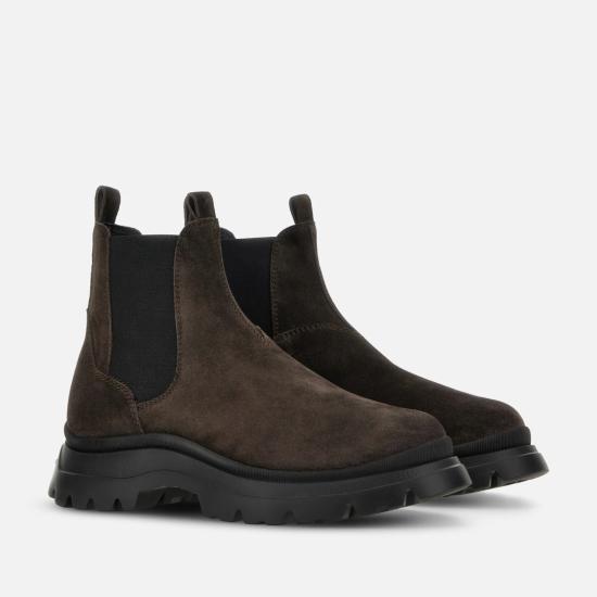 25FW 호간 앱스트랙트 포즈 가디건 HXM6920FT20BYES808 Black - HOGAN