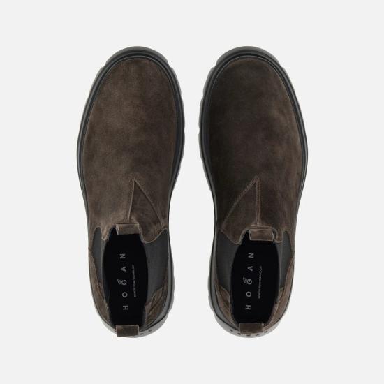 25FW 호간 앱스트랙트 포즈 가디건 HXM6920FT20BYES808 Black - HOGAN