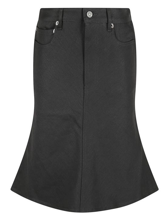  발렌시아가 데님 스커트 852330WTTWA41000 Black