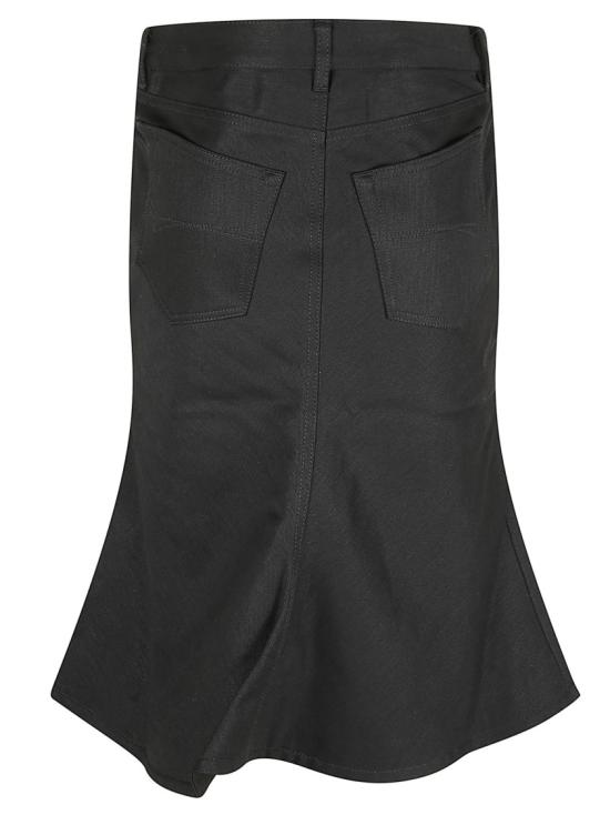  발렌시아가 데님 스커트 852330WTTWA41000 Black - BALENCIAGA