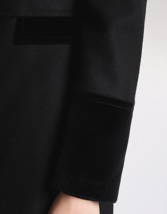 25FW 페이 코트 NAW50513130SGLB999 Black - FAY