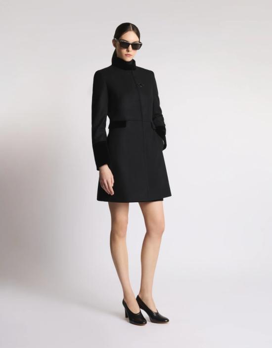 25FW 페이 코트 NAW50513130SGLB999 Black - FAY