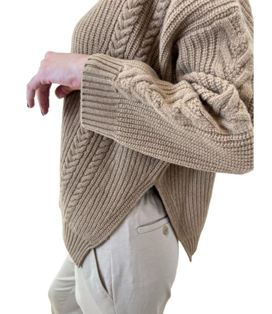 25FW 막스마라 터틀넥 2525366182600005 Brown - MAX MARA