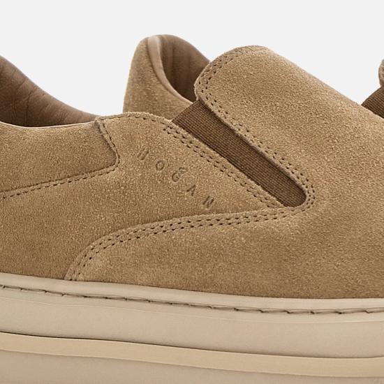 25FW 호간 로퍼 HXM6910FS90BTMC414 Brown - HOGAN