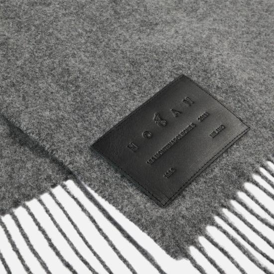 25FW 호간 머플러/스카프 KSUF2513520XQEB800 Grey - HOGAN