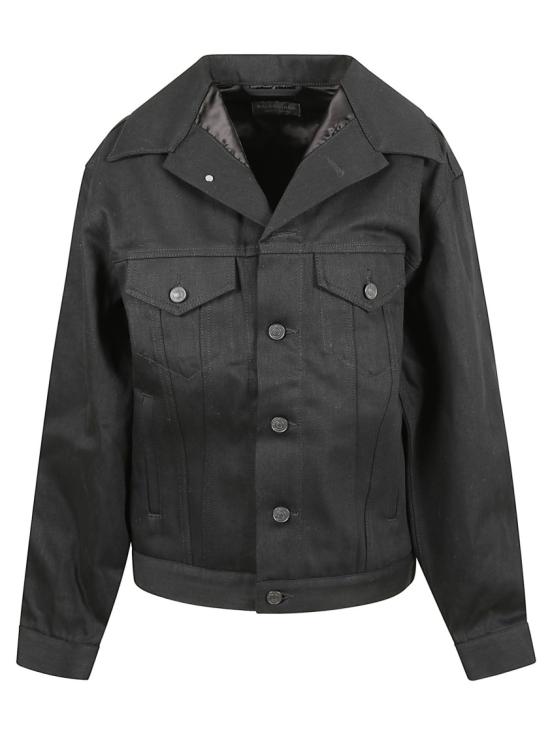  발렌시아가 데님 자켓 849898WTTWA41000 Black