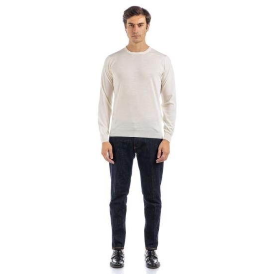 25FW 필리포 드 로렌티스 스웨터 GC1MLRM16R020 White - FILIPPO DE LAURENTIIS