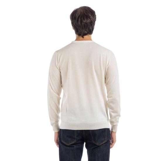 25FW 필리포 드 로렌티스 스웨터 GC1MLRM16R020 White - FILIPPO DE LAURENTIIS