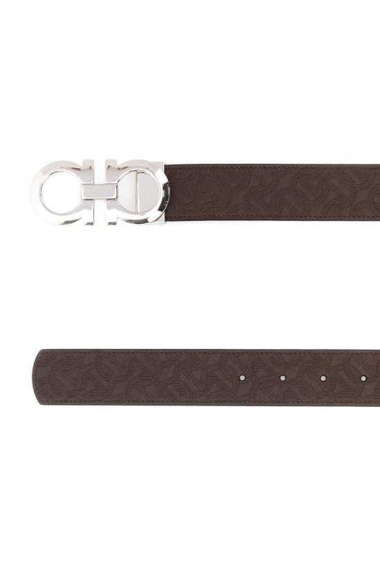 26SS 살바토레 페라가모 가죽 벨트 675542741409 TABACCONERO Brown - SALVATORE FERRAGAMO