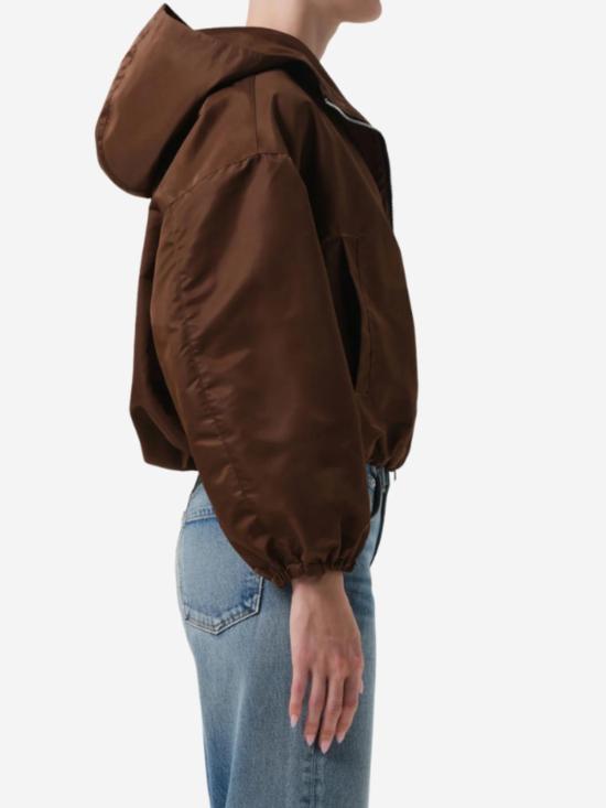  시티즌 오브 휴머니티 자켓 크롭 나일론 윈드브레이커 재킷 - CITIZEN OF HUMANITY