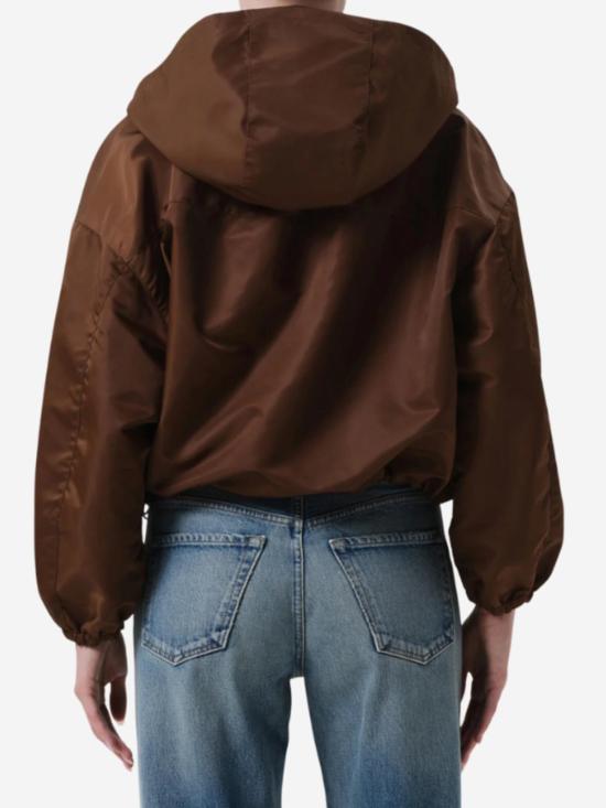  시티즌 오브 휴머니티 자켓 크롭 나일론 윈드브레이커 재킷 - CITIZEN OF HUMANITY