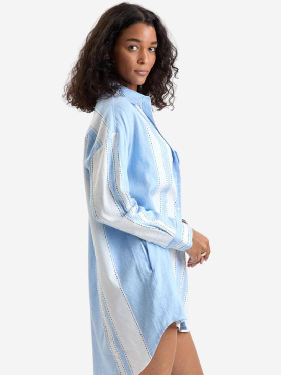  렘렘 숏 원피스 마리암 셔츠 드레스 - LEMLEM