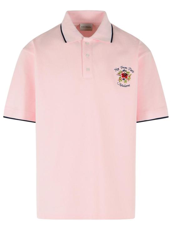 26SS 드롤드무슈 폴로 티셔츠 J PL161 CO264LPI Pink