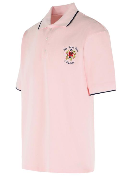 26SS 드롤드무슈 폴로 티셔츠 J PL161 CO264LPI Pink - DROLE DE MONSIEUR