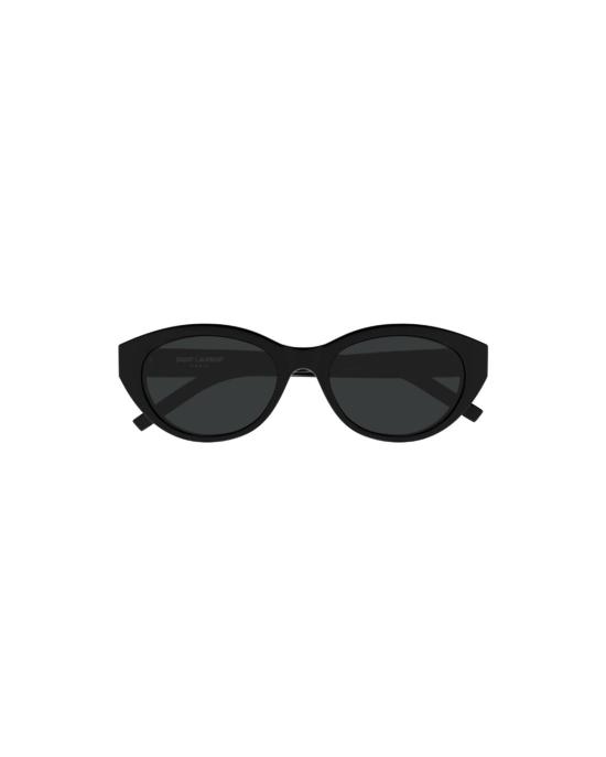  생로랑 안경 이브 생 로랑 청키 오벌 선글라스 블랙 - SAINT LAURENT
