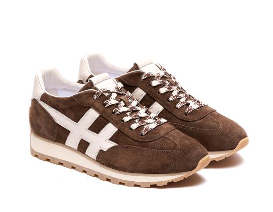 26SS 호간 스니커즈 HXM7010FZ80 UHO0CAJ Brown - HOGAN
