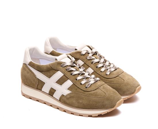 26SS 호간 스니커즈 HXM7010FZ80 UHO419L Green - HOGAN