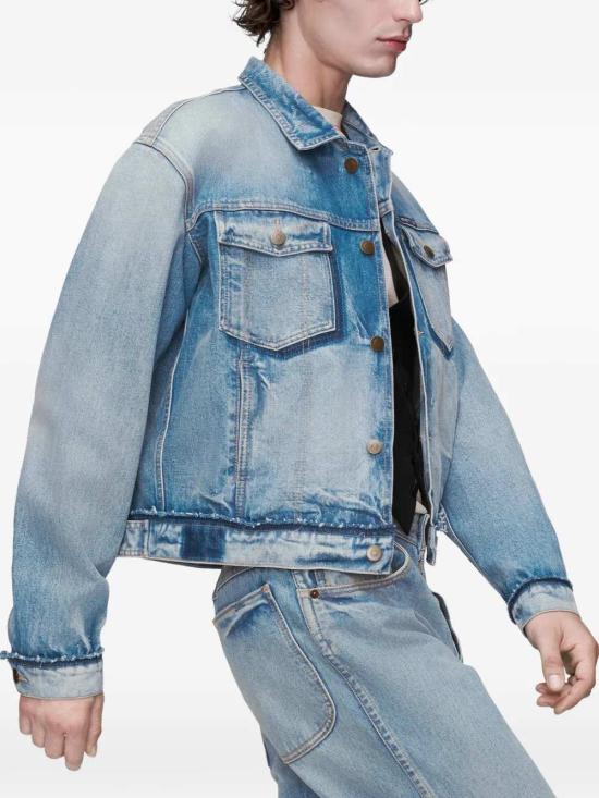 26SS 마르지엘라 자켓 S50AM0654S30561 WASHED BLUE - MAISON MARGIELA