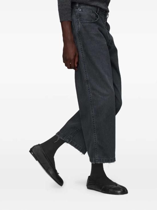 26SS 마르지엘라 스트레이트레그 크롭 진 S50LA0245S30842 WASHED BLACK - MAISON MARGIELA