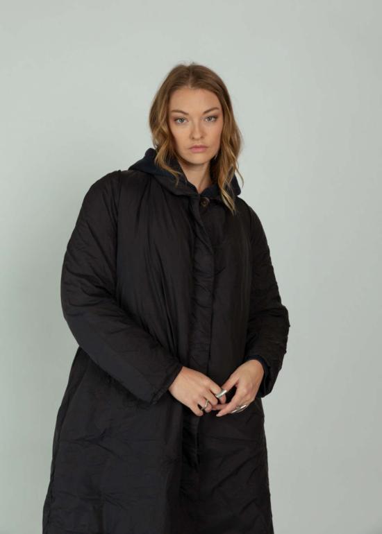  에이치플러스 하노 베셀 봄버 자켓 H+ 한노 웨셀 마리안 코트 네이비 - H+ HANNOH WESSEL