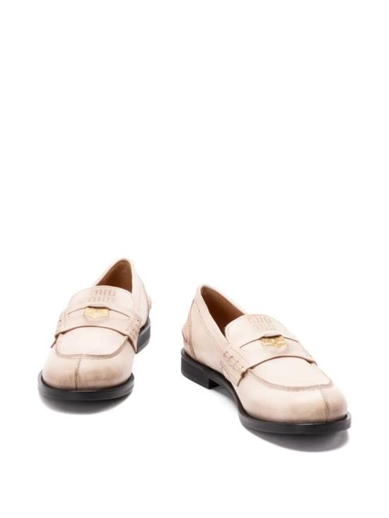 26SS 미우미우 로퍼 5D773DF020 537 0304 Beige - MIU MIU