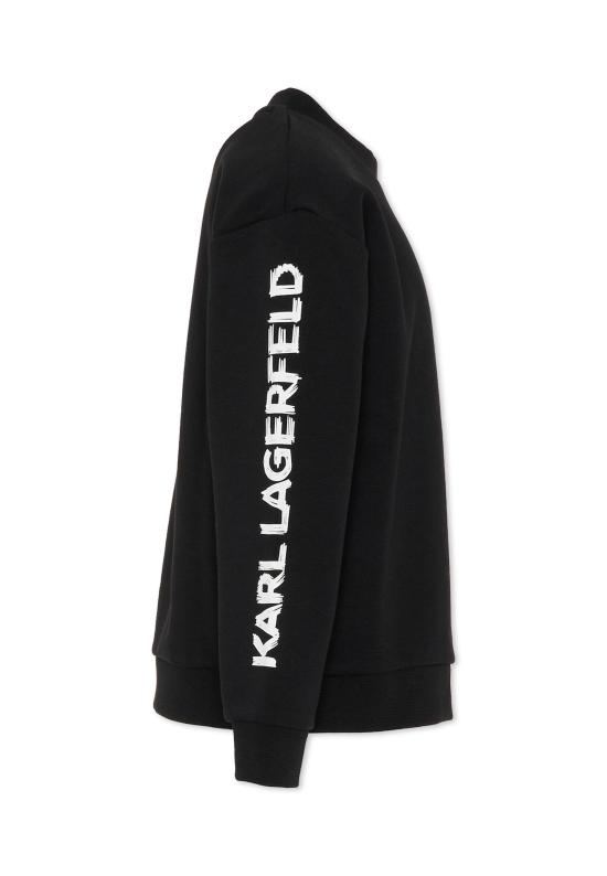 26SS [키즈] 칼라거펠트 트레이닝 상의 Z31088 09B BLACK - KARL LAGERFELD