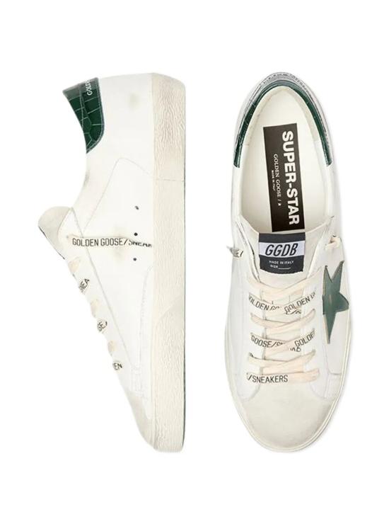 26SS 골든구스 슈퍼스타 스니커즈 GMF00101 F008113 10502 10502 WHITE GREEN - GOLDEN GOOSE