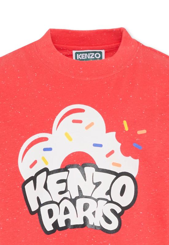 26SS [키즈] 겐조 티셔츠 K61674 976 RED - KENZO