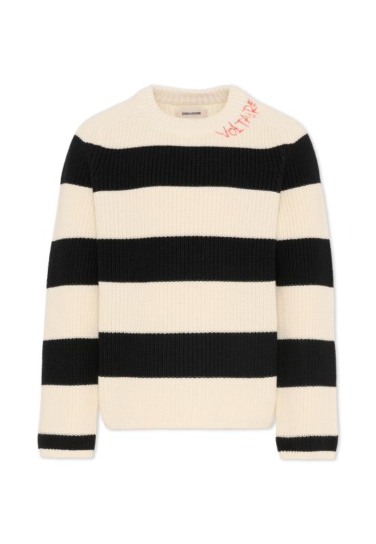 26SS [키즈] 자딕앤볼테르 캐시미어 니트 X60597 N70 IVORY