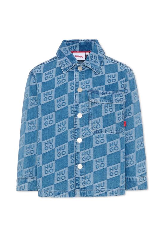 26SS [키즈] 휴고보스 셔츠 G01004 Z25 DENIM