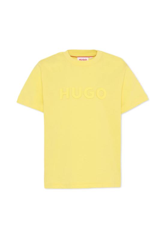 26SS [키즈] 휴고보스 티셔츠 G01014 544 YELLOW