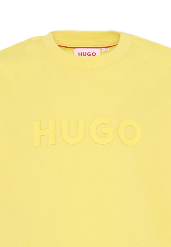 26SS [키즈] 휴고보스 티셔츠 G01014 544 YELLOW - HUGO BOSS