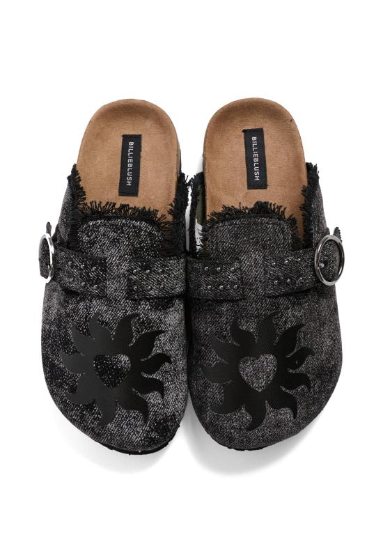 26SS [키즈] 빌리블러쉬 뮬 U22005 089 BLACK - BILLIEBLUSH