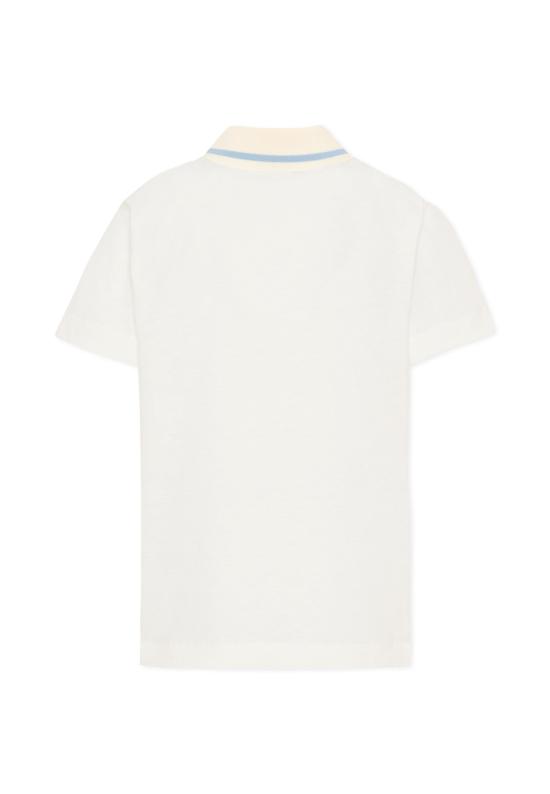26SS [키즈] 펜디 폴로 셔츠 JMI496 7AJ F0TU9 IVORY - FENDI