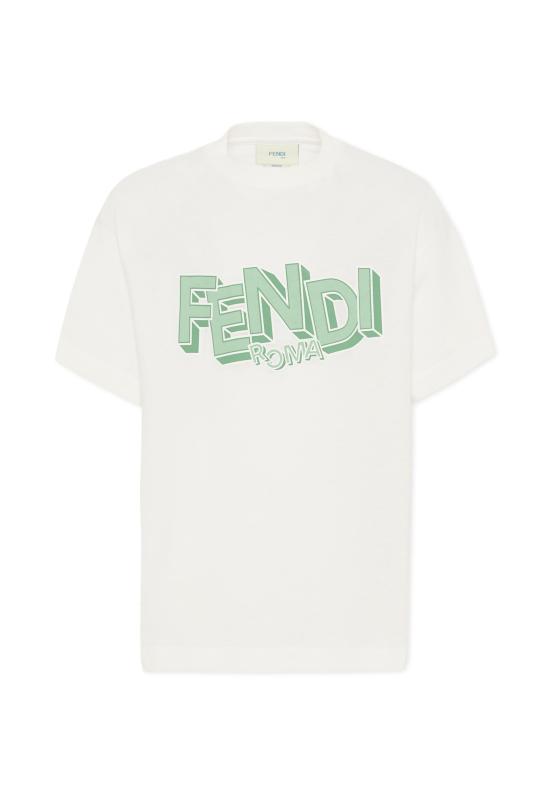 26SS [키즈] 펜디 티셔츠 JMI504 7AJ F1UVR IVORY