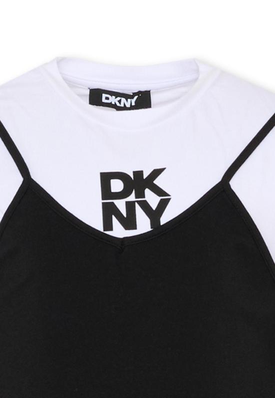 26SS [키즈] 디케이엔와이 원피스 D62599 09B BLACK - DKNY