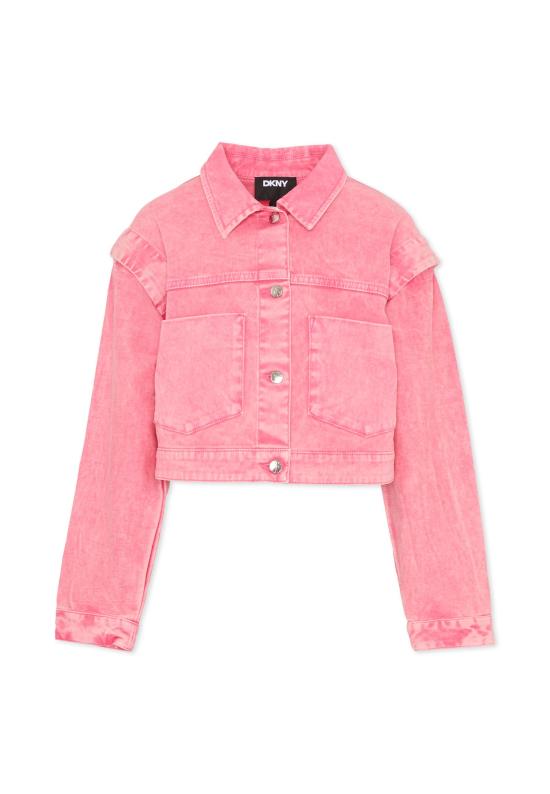 26SS [키즈] 디케이엔와이 데님 자켓 D62687 48K PINK