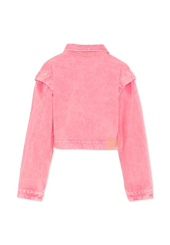 26SS [키즈] 디케이엔와이 데님 자켓 D62687 48K PINK - DKNY