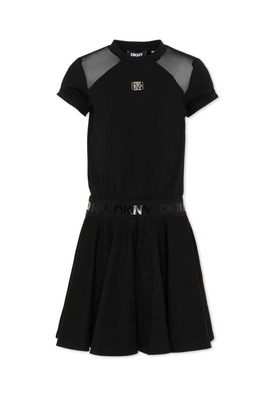 26SS [키즈] 디케이엔와이 원피스 D62627 09B BLACK