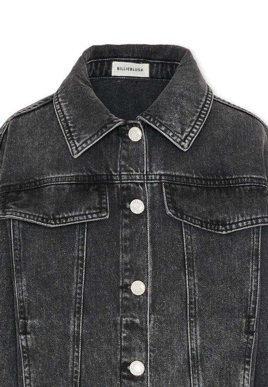 26SS [키즈] 빌리블러쉬 데님 자켓 U21732 ZB7 GREY - BILLIEBLUSH