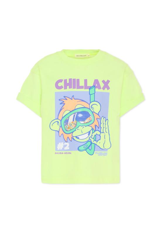 26SS [키즈] 빌리블러쉬 티셔츠 U21697 552 GREEN