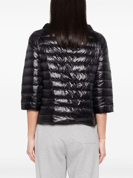 26SS 에르노 나일론 울트라라이트 리버시블 케이프 PI0769D 12017Z9319 Black - HERNO