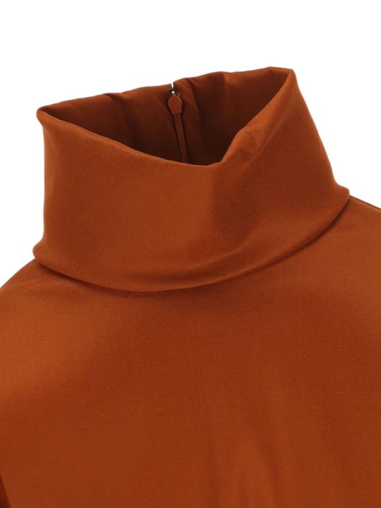 25FW 생로랑 스웨터 845857 Y5J952498 Orange - SAINT LAURENT