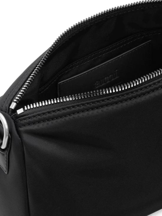 26SS 아미 톤온톤 하트 로고 나일론 캔버스 마르셀 백 ULL707AW0001 Black - AMI