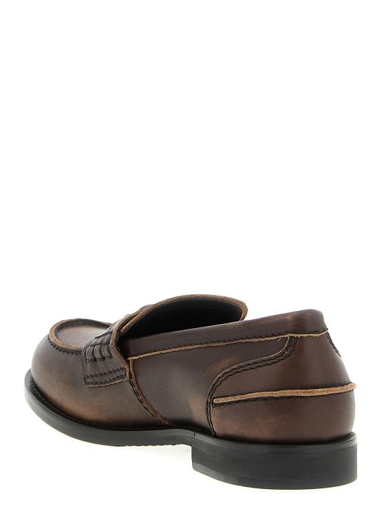 26SS 미우미우 로퍼 5D773DF0203G48F0192 Brown - MIU MIU