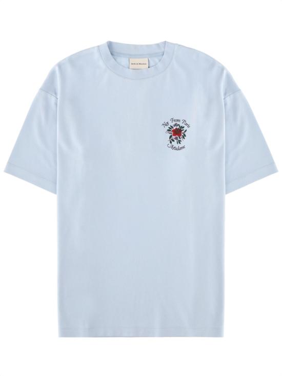 26SS 드롤드무슈 반팔 티셔츠 TS210 CO002LIGHTBLUE AZURE